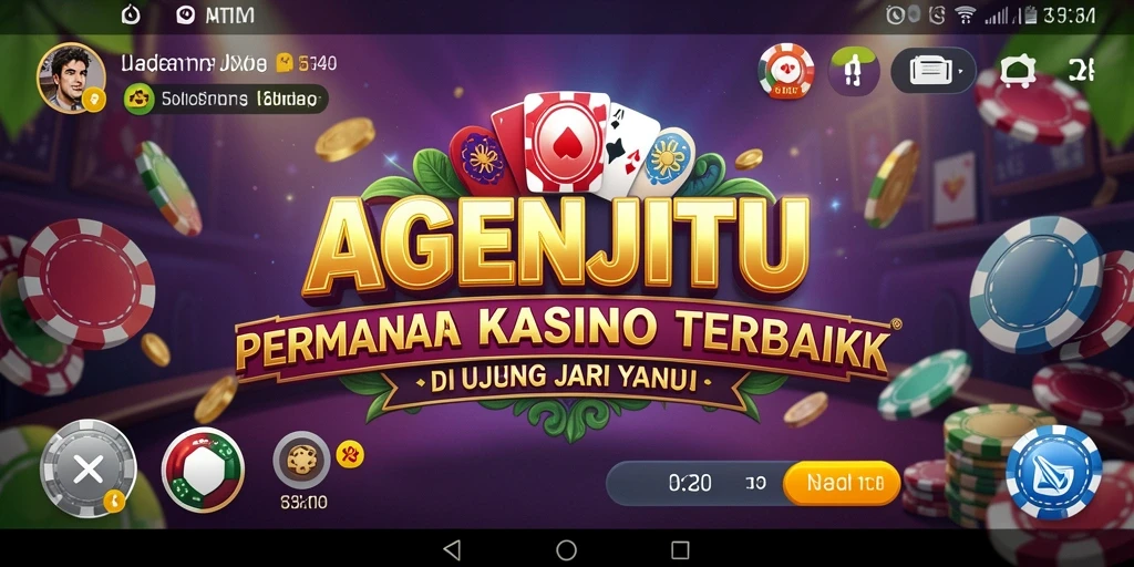 Screenshot gameplay AGENJITU yang menampilkan grafis menawan dan pengalaman Kasino yang seru.