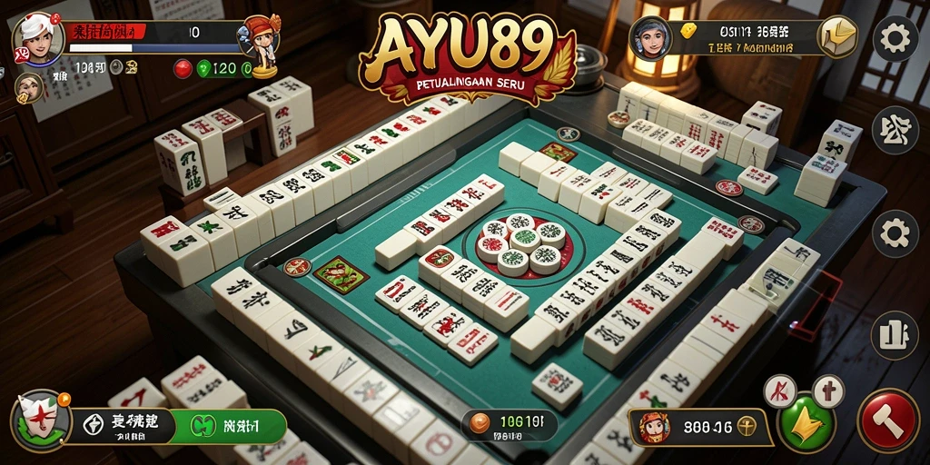 Gameplay Mahjong yang menantang dan menarik di AYU89.
