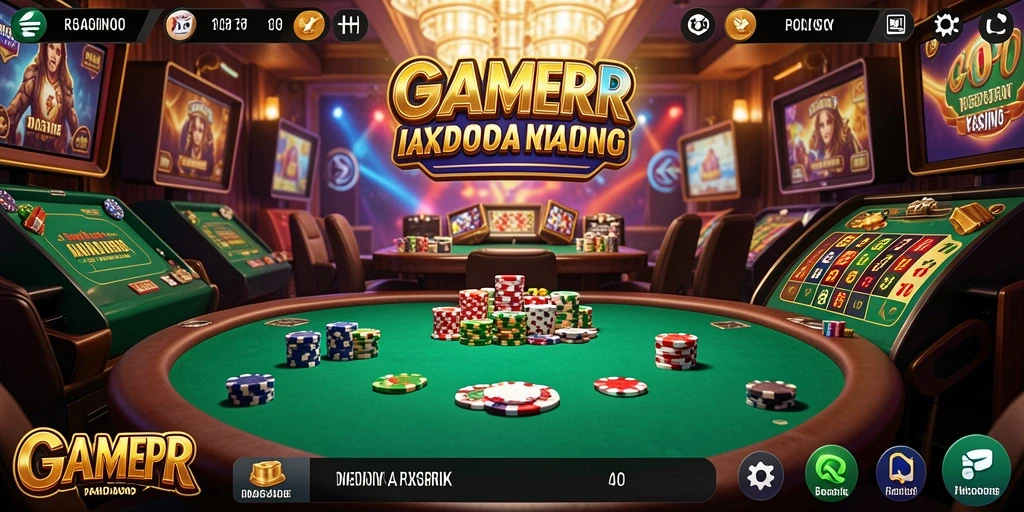 Tampilan gameplay menarik dan seru dari GAMERP.