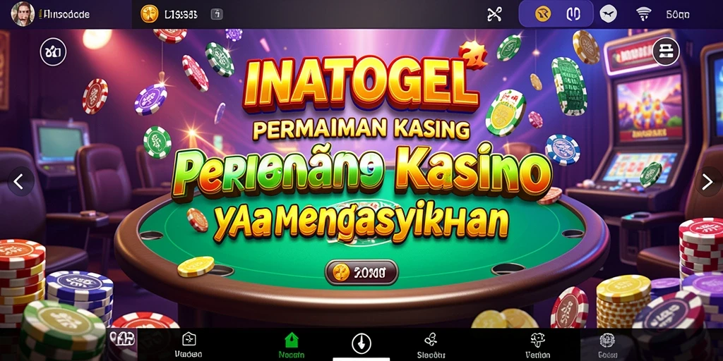 Tampilan gameplay Kasino yang memukau dan mengasyikkan.