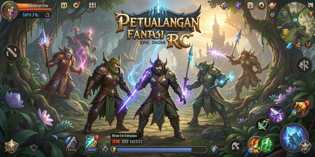 Tampilan gameplay MPO76 memperlihatkan aksi RPG yang seru dan mendebarkan.
