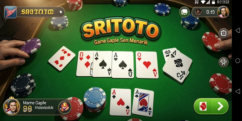 Tampilan gameplay seru dalam SRITOTO yang memanjakan mata.